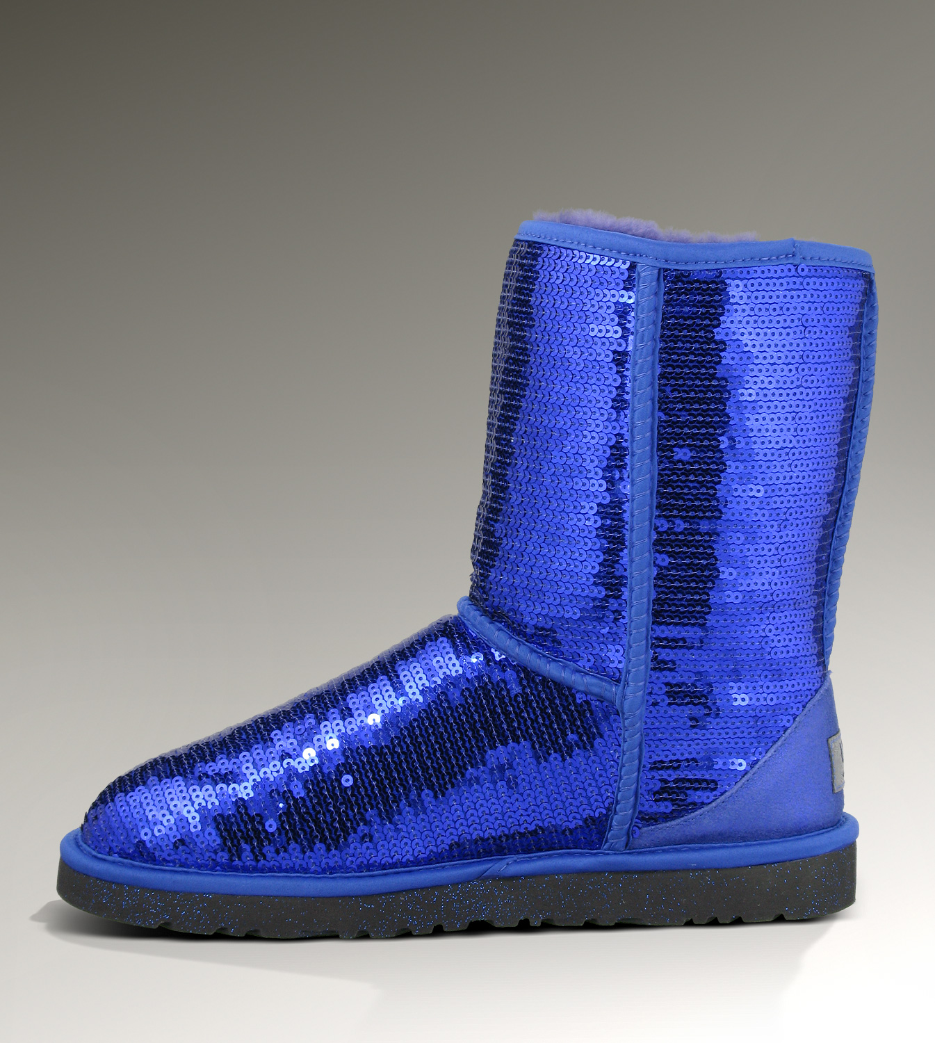 UGG Classico Breve Sparkles 3161 blu boots